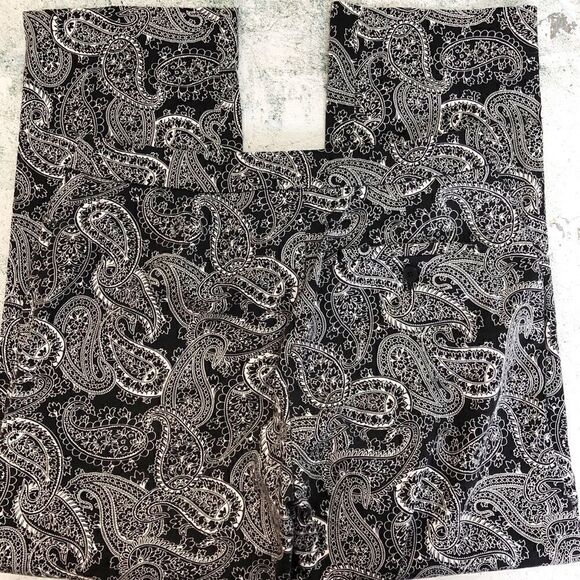 Jones New York Stretch Paisley Print Pants -Size 4 - Picture 4 of 6